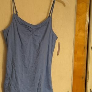 Simple pleasures blue top in size L